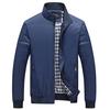 Spring and Autumn Men's Stand-Up Collar Jacket Large Size Men's Thin Jacket