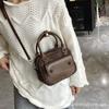 New Trendy Portable Small Square Bag Fashionable Versatile Shoulder Messenger Bag Large Capacity Light Commuter Bag Women