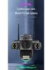 360° Panoramic Outdoor HD Triple-Lens Camera with Remote Monitoring