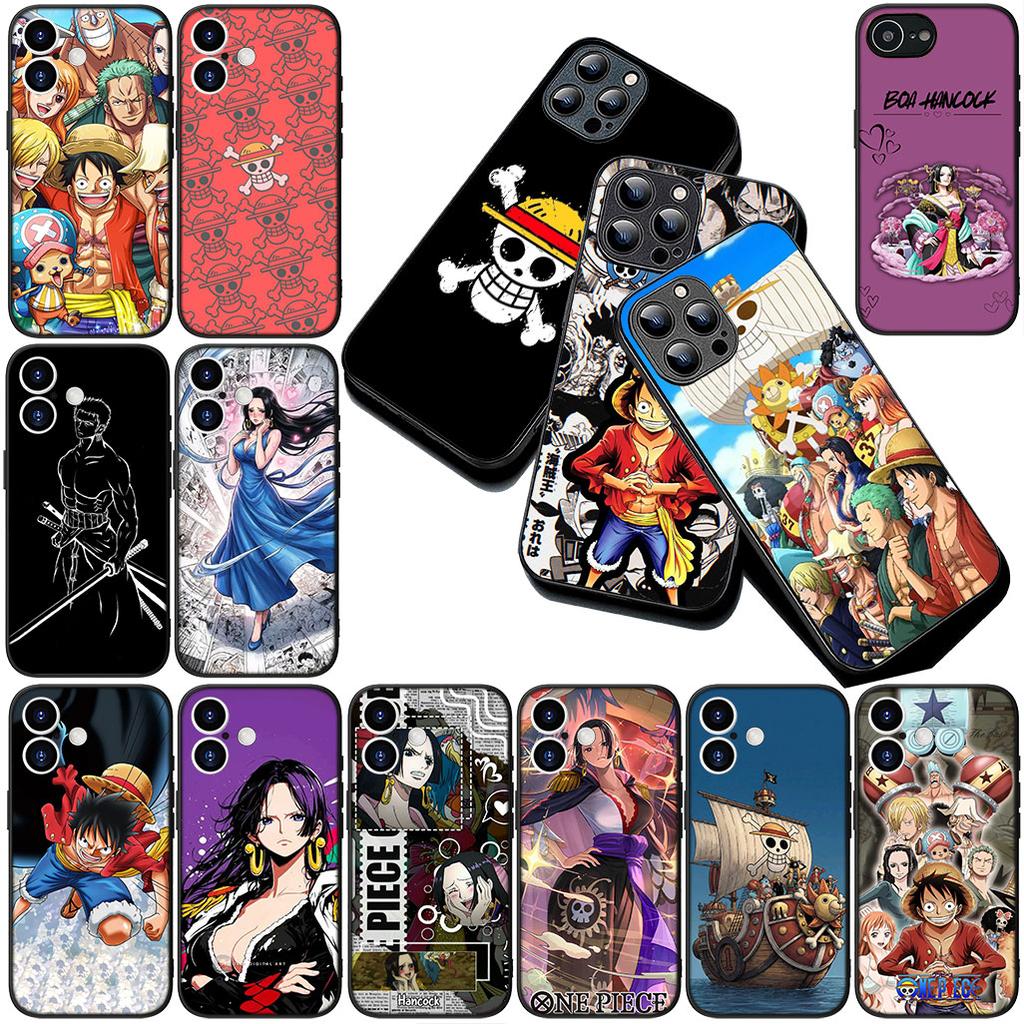 for Apple iPhone 12 13 Pro Max Mini ProMax X XR Air 13Pro XS Phone Cover Soft Case Roronoa Zoro Boa Hancock One Pieces Luffy