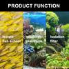 8 шт. разделитель для аквариума, ящик для яиц, аквариумный фильтр, дно