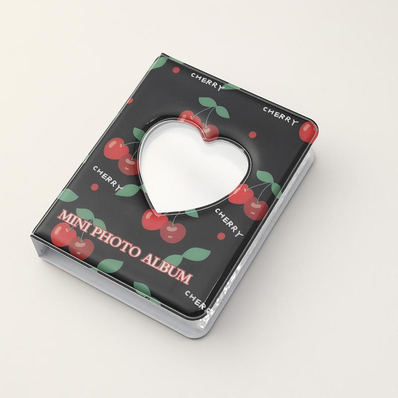 Милый фотоальбом 3 дюйма Love Heart Hollow Picture Storage Case Kpop Card Binder Name Card Book Photocard Holder 36 карманов