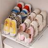 2pc 4-Lattice Shoes Storage Rack for Children, Acrylic Transparent Delicate Shoe Rack, Baby Shoe Rack