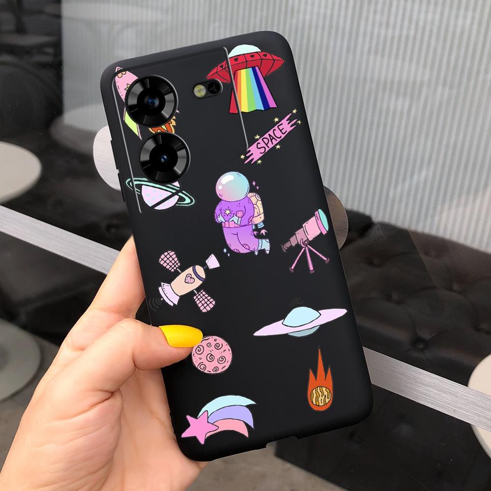 Мягкий силиконовый чехол для телефона Tecno Pova 5 POVA5 Чехол 2023 Новый модный классный стиль Мультяшный дизайн Coque Оболочка Мягкий силиконовый футляр