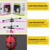 Летающий шар Fly Toys Мультяшный дизайн С пультом Дистанционного управления Для игры на улице Зарядка от USB Красный Синий Пластик Подарок для детей Радиоуправляемый вертолет