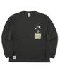Футболка Retro Instant Camera Pocket Brushed T Black [Chums] L/S Мужская