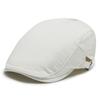 Men's Hat Autumn Winter Outdoor Casual Personal Peaked Cap Women's Retro British Solid Color Light Board Beret
