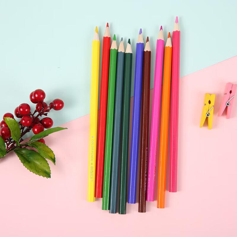 M&G AWP34305 Oil-Based Colored Pencils, 24 Colors