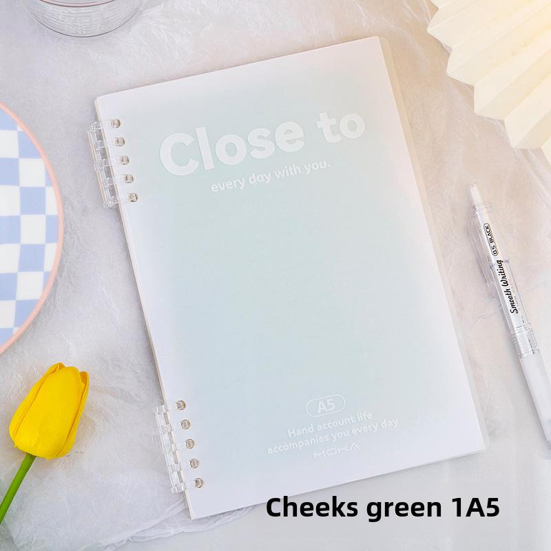 Блокнот с отрывными листами INS Gradient Blush формата A5/B5: Простая, универсальная тетрадь для студентов