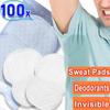 10/50pcs Sweat Pads Deodorants Underarm Invisible Sweat Perspiration Absorbent Stickers Clothing Shield Pad Care Antiperspirant