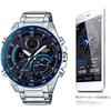 EDIFICE CASIO Casio Bluetooth Smartphone Linked Tough Solar ECB-900DB-1B Chronograph Calendar Analog Digital Black Blue Business Watch Sports Watch St