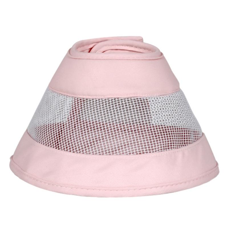 Elizabethan Collar for Cats Biting Licking Proof Dog Breathable Collar Neck Wound Protectors Dog Injury Recovery Collar