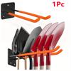 1Pcs Screw Installation Garden Tool Organizer Wall Mounted Hook  for Shovel Rake Broom Hose