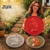 Personalized Backyard Decor Silicone Stepping Stone Mold, Hummingbird/Squirrel/Turtle/Owl/Fox/Butterfly/Frog Paver Molds, Reusable Concrete