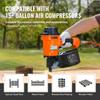 MCN70 Coil Siding Nailer 1-3/4 to 2-3/4 inch 15 Degree Pneumatic Nail Gun