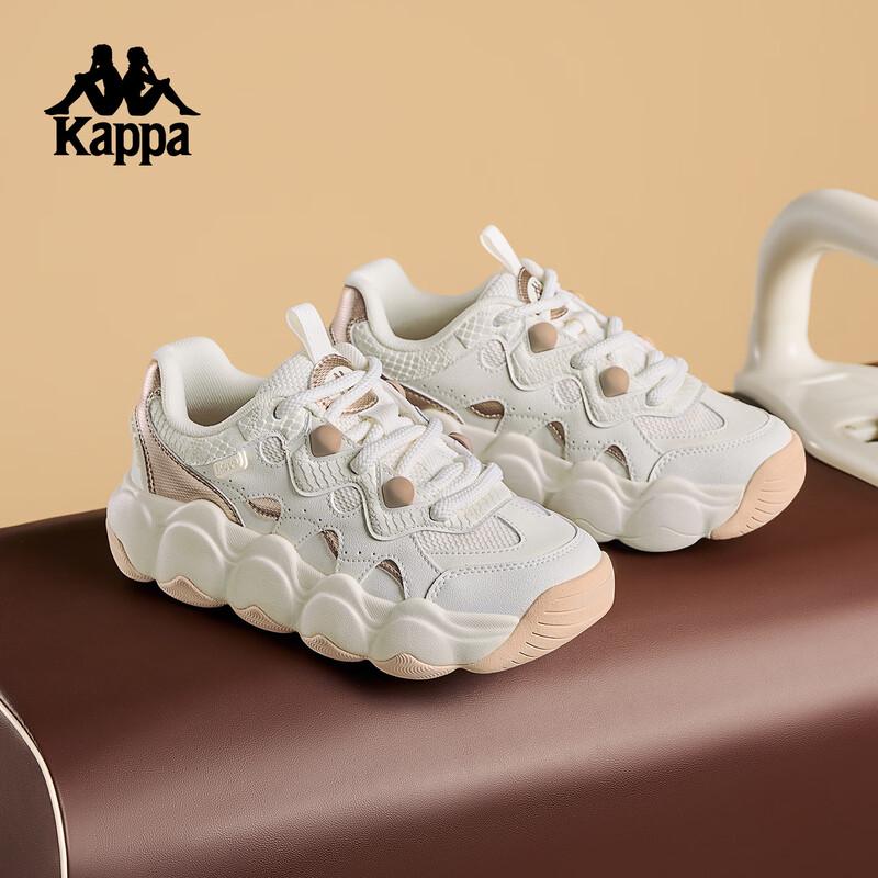 Kappa 2025 Back-to-Back Women's Retro Thick-Sole Dad Sneakers K0F85MC66