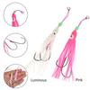 Durable Portable Swim Squid Skirt Lure Soft Silicone Fishing Tackle Saltwater Octopus Bait Hook