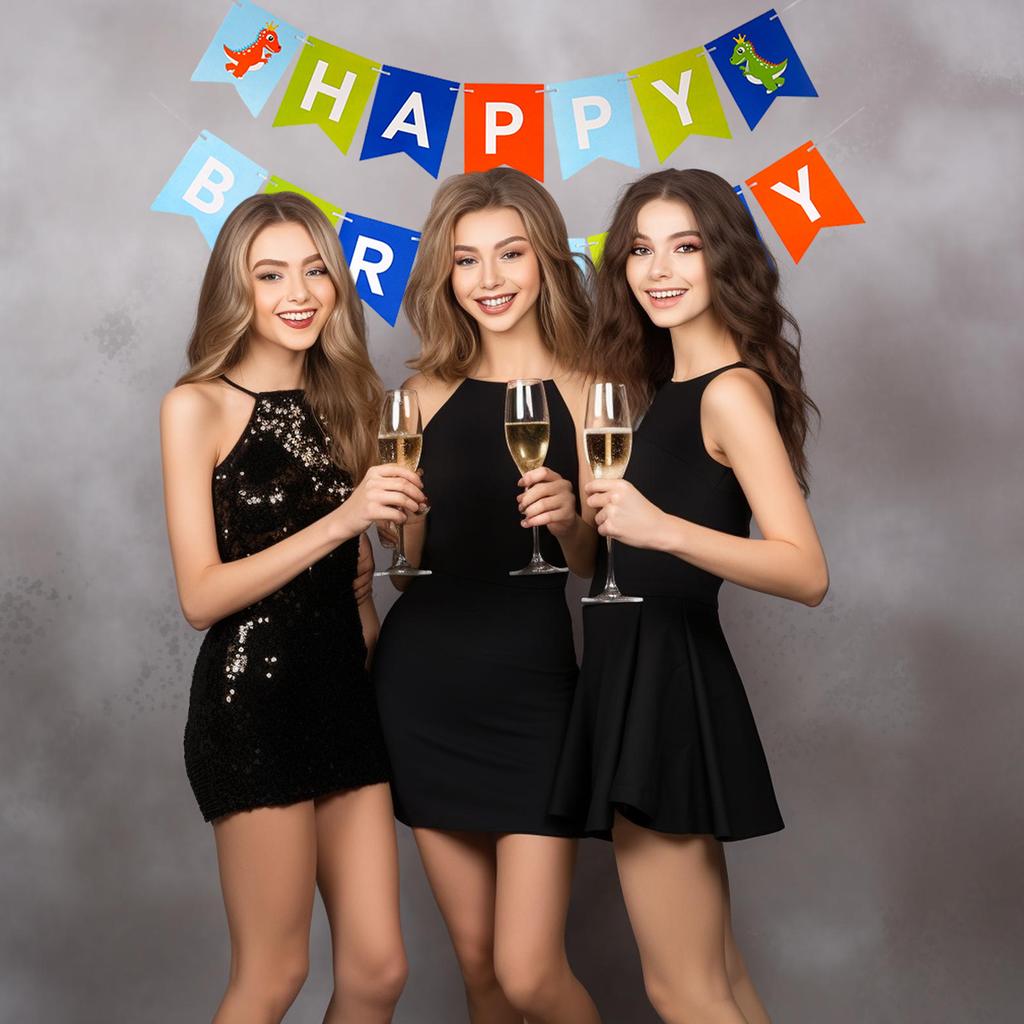 Баннер с днем рождения Баннер с днем рождения Украшения с днем рождения Знак с днем рождения для вечеринки по случаю дня рождения