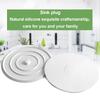 1/3PCS Large Silicone Bathtub Stopper Leakage-proof Drain Cover Sink Hair Stopper Tub Flat Plug Stopper Bathroom Accessories