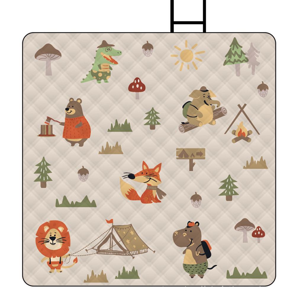 Ткань Оксфорд с различными узорами Легкая и удобная ткань для пикника Коврик для кемпинга Коврик для пляжа на открытом воздухе