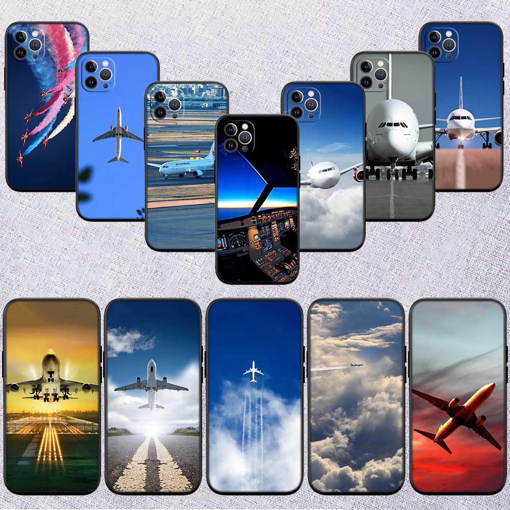 NH3 Aircraft travel cloud Sky Phone Case for OPPO A40 A60 A80 A15 A16 A16K A12 A17 A17K A54 A54S A53 A53S A55 A56 A57 A98 F23