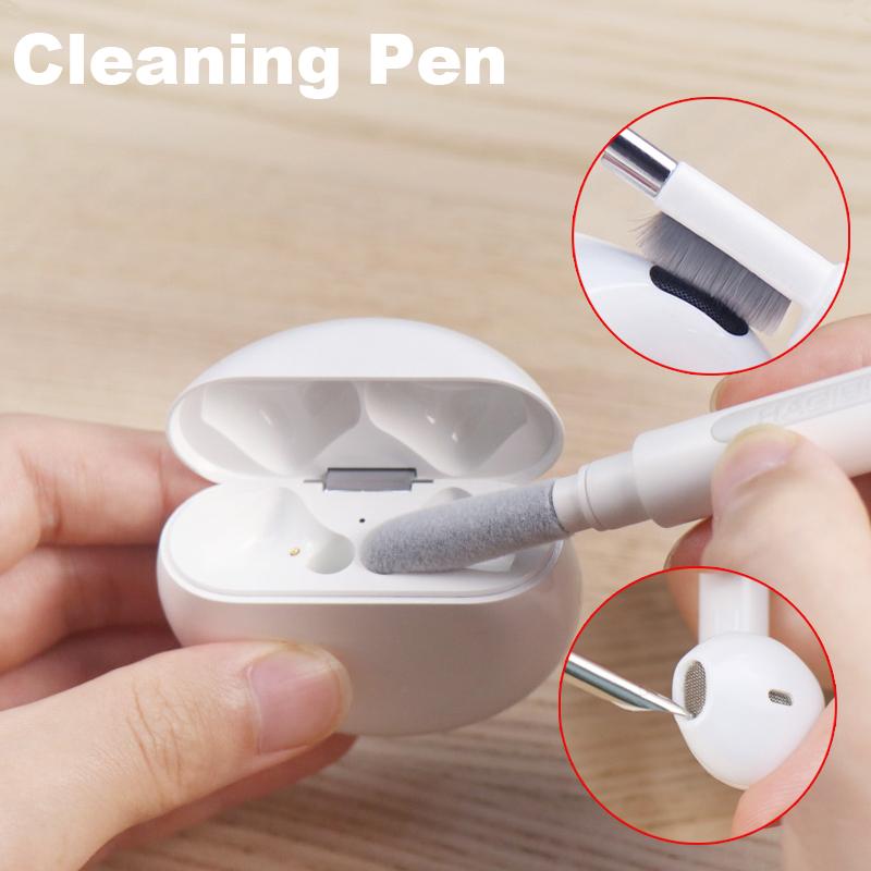 Ручка для чистки Bluetooth-наушников для Airpods, беспроводные наушники, набор для чистки наушников, чехол для гарнитуры, инструменты для чистки телефона