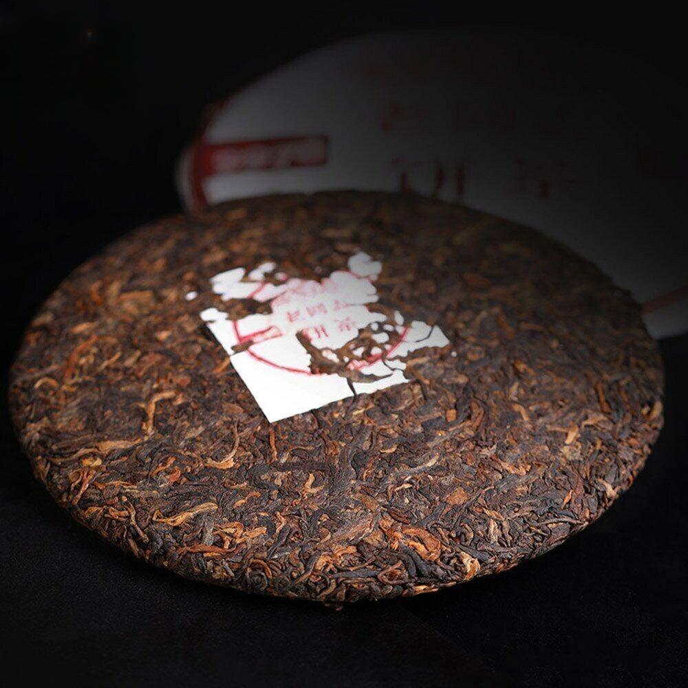 2021 Хайвань 9978 (партия 211) Пирог Lao Tong Zhi «Старый товарищ спелый пуэр» 357г