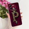 Чехол для Vivo Y38 Чехол для Vivo Y58 5G V2355 Роскошный чехол с буквами-коронами Мягкие тонкие чехлы для телефона Для Vivo Y38 Y 58 VivoY38 VivoY58 5G Fundas