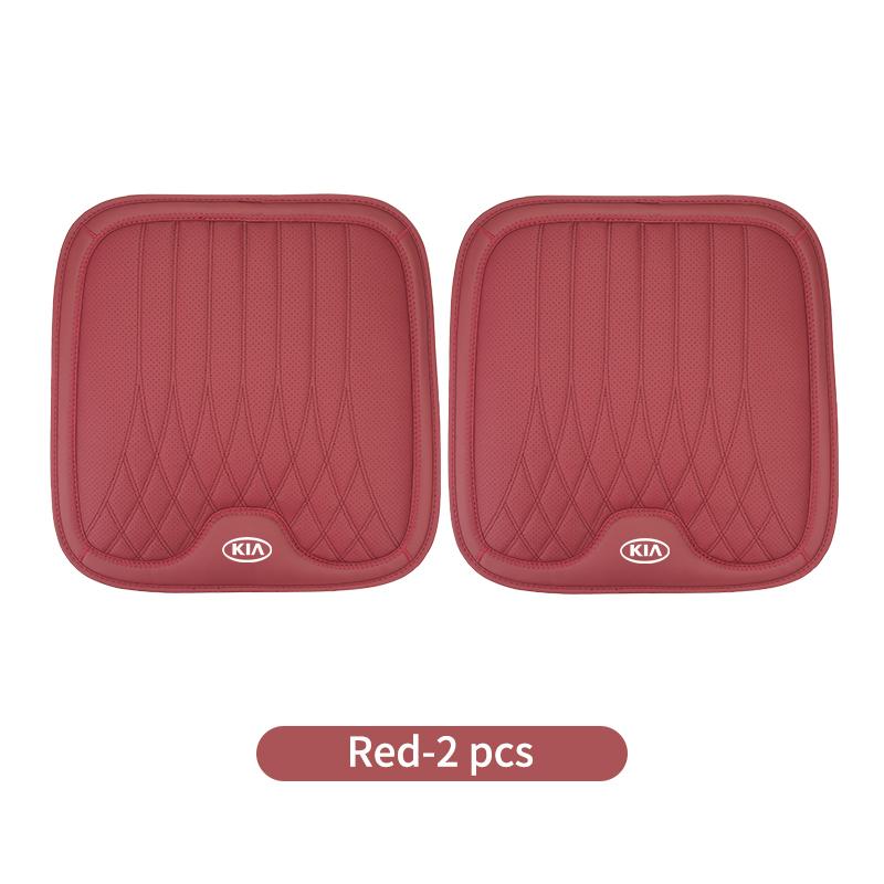 AEK4 Car Seat Driver Leather Anti-slip Breathable Cushion Pad For KIA Ceed Sportage Rio K5 K2 Optima Cerato Proceed Venga