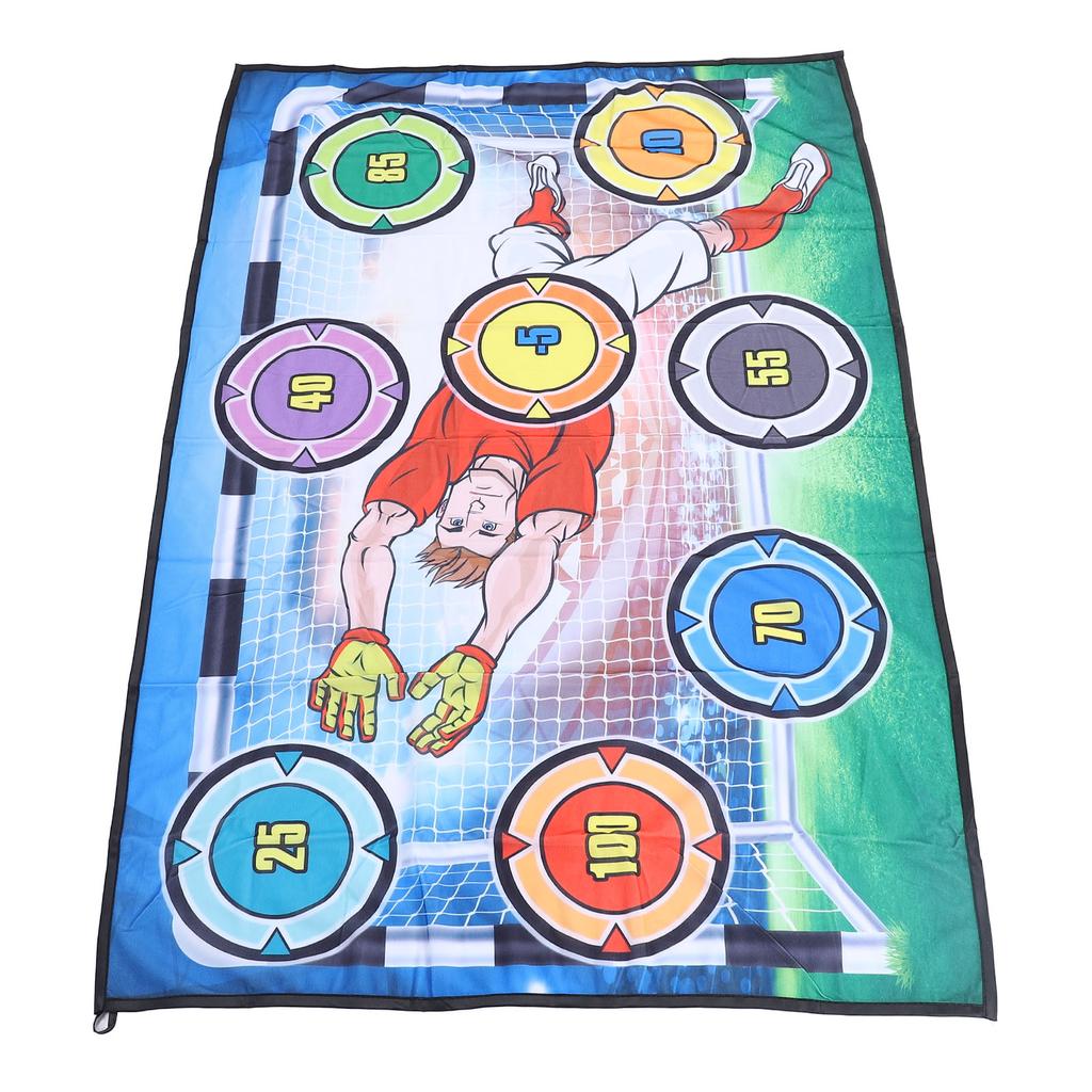 Набор для игры в футбол 2 в 1 с 2 мячами, координация рук и глаз, моторика, бросок, футбольная мишень-ворота