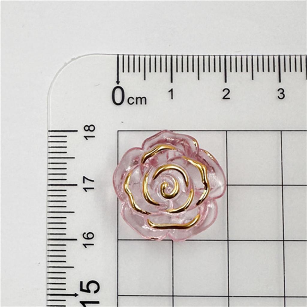 18,6 мм 5 шт. модные акриловые бусины Rosefor аксессуары для изготовления ювелирных изделий DIY цепочка для телефона подарок материал ручной работы