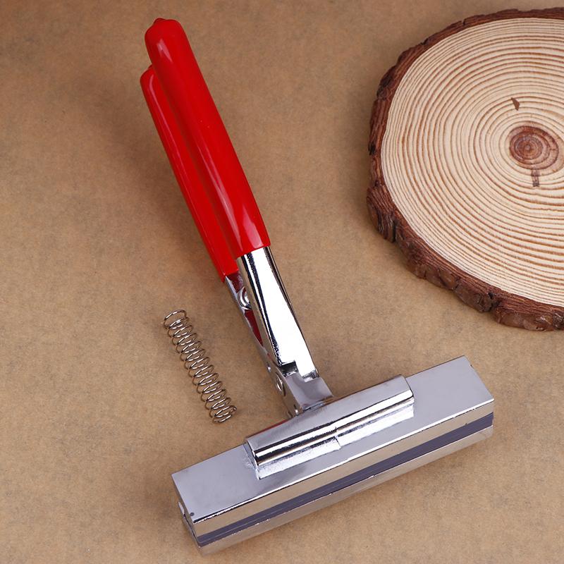 Художественный сплав Холст Натяжные плоскогубцы Пружинная ручка для подрамников Инструмент для обрамления художника Ширина Красный хвостовик Инструмент для масляной живописи