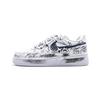 Air Force 1 Черно-белые Детские Забавы Коровья Кожа Устойчивые к истиранию Низкие Кеды для Скейтборда Унисекс Белый Черный CW2288-111(Команда997-)