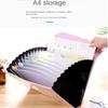 Водонепроницаемая папка для файлов формата А4 с 13 карманами, переносная сумка для хранения документов формата А4 на молнии, органайзер для файлов