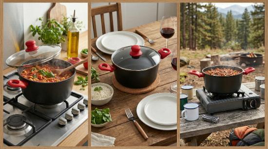 Garnek Aluminiowy Mars 28Cm 6,4L Z/P