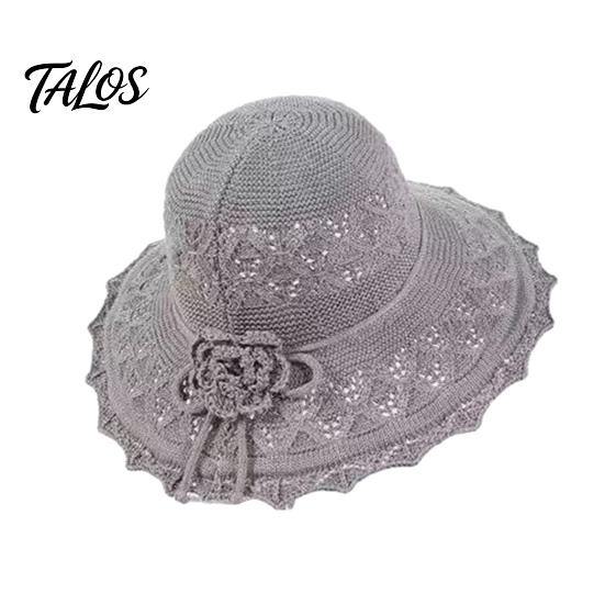 Women Acrylic Blend Straw Hat Women's Wide Brim Summer Beach Sun Simple Design Foldable Lady Braided Floppy for Outdoor Travel Vacation Trendy