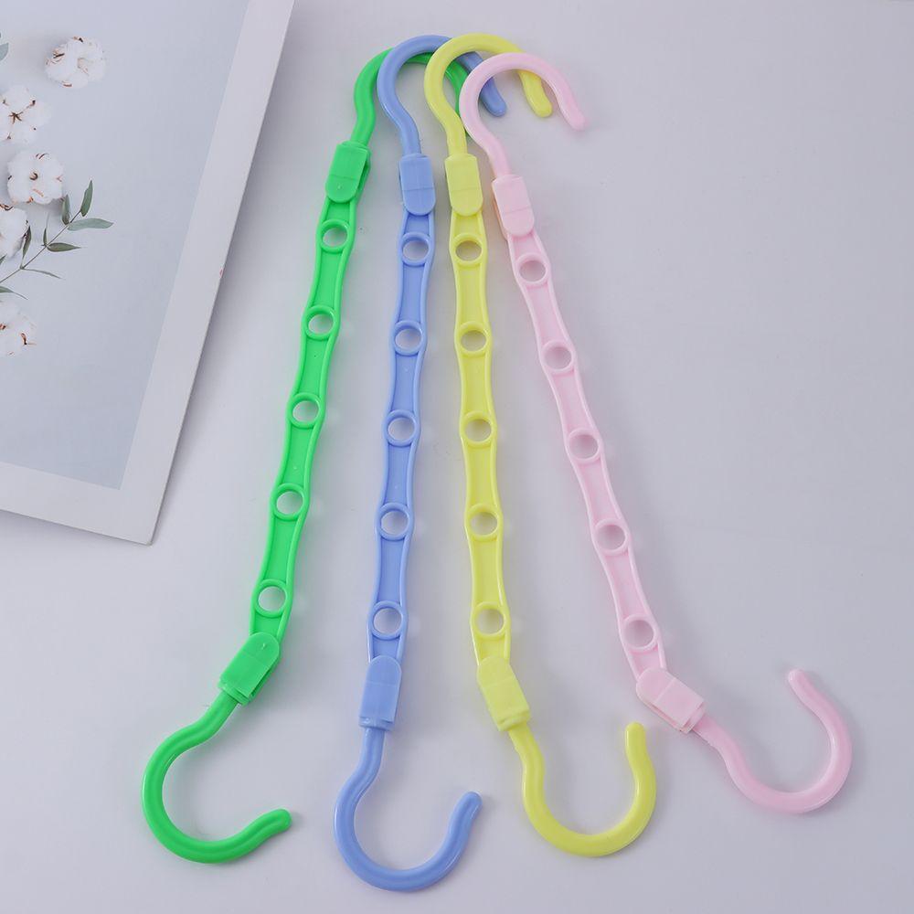 New Folding Clothes Storage Space Saving Magic Hanger 5-Hole Clothes Hanger Closet Organizer