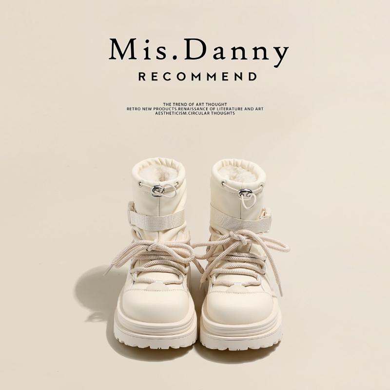 Мода Мода Высококачественная Женская Обувь 2025 Зима Новые Женские Ботинки Мягкая Подошва Противоскользящие Женские Ботильоны Простые Женские Зимние Ботинки