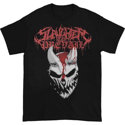 Slaughter To Prevail Футболка Хлопковая Подарок для Фанатов S-3XL Унисекс Черная Футболка Унисекс