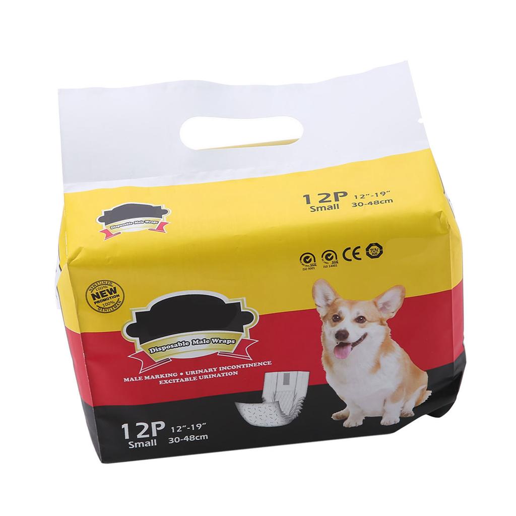 Male Dog Puppy Belly Wraps Diaper Nappy Sanitary Physiological Pants