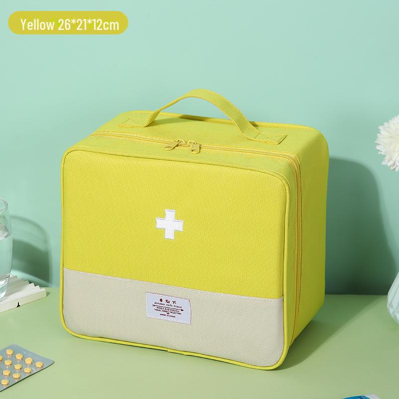 Корейская дорожная портативная сумка для хранения лекарств и предметов первой необходимости