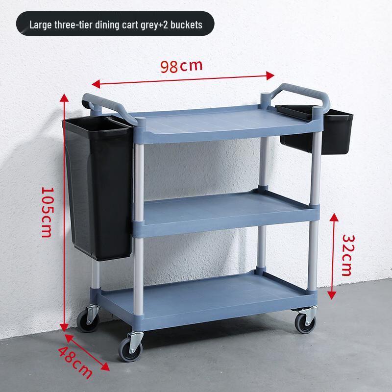 Mobile Restaurant & Hotel Service Utility Cart