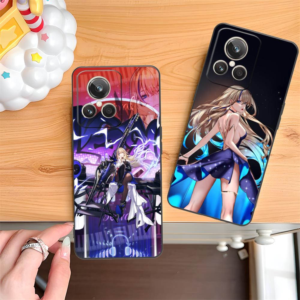 HSR Serval Матовый ТПУ Чехол для Мобильного Телефона для Realme GT 8 Neo Pro C75 73 71 C67 65 C55 53 C35 31 C20 15 Цветной Чехол