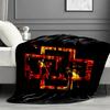 Rammstein Print Blanket - Soft & Comfortable, for Bedroom, Travel, Sofa, Home Decoration - Birthday Christmas Gift for Friend