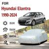 Для Hyundai Elantra 1990-2024 наружная защита полная 190T автомобильные чехлы снегозащитный козырек пылезащитный наружные автомобильные аксессуары
