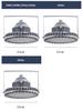 LED Explosion-Proof Light for Industrial & Mining: Round, Isolated Drive