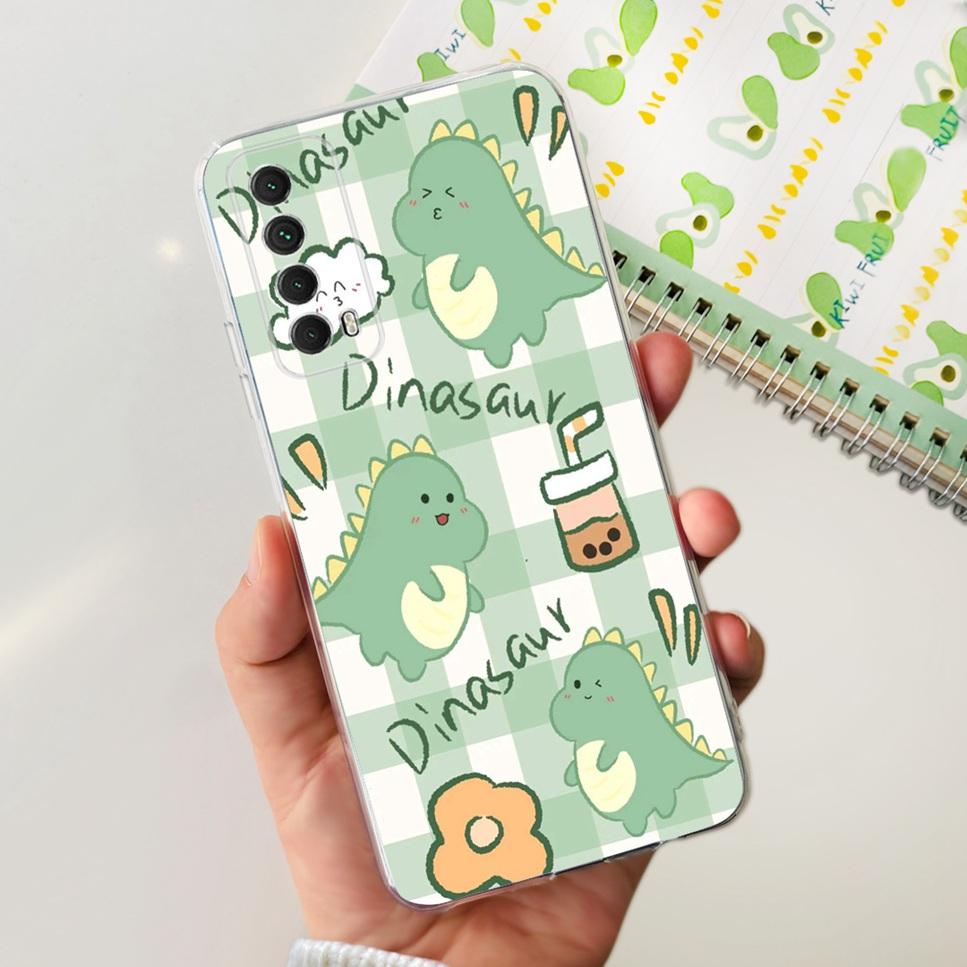 Для Huawei P smart 2021 Чехол Новый Дизайн Модный Принт Мягкий Силикон ТПУ Чехол Для Huawei P Smart 2021 PPA-LX1 Чехол для Телефона Fundas