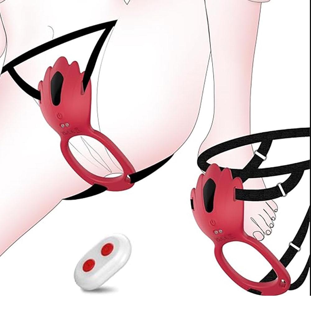 Вибратор с управлением через приложение для женщин Вибрирующее кольцо на пенис Стимулятор клитора Женские носимые трусики Секс-игрушка для пары Сексуальное удовольствие