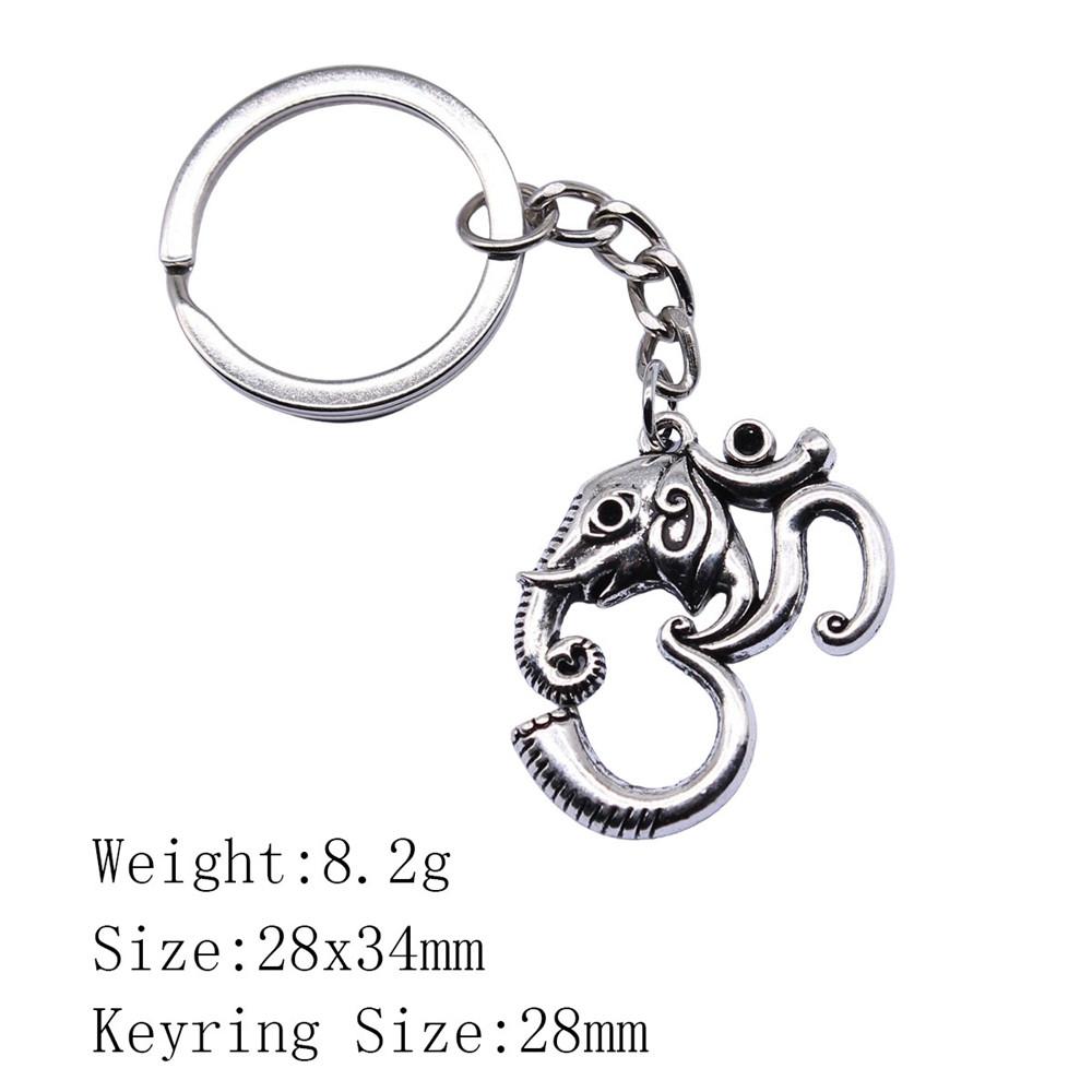 Wedding Anniversary Men Keychain Elephant Key Ring Women's Clothing Chains For Boys