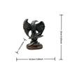 Resin Eagle Statue Decorative Figurines, Home Office Desk Decoration, Symbol of Wealth, Freedom Power, Birthday Gift, Holiday